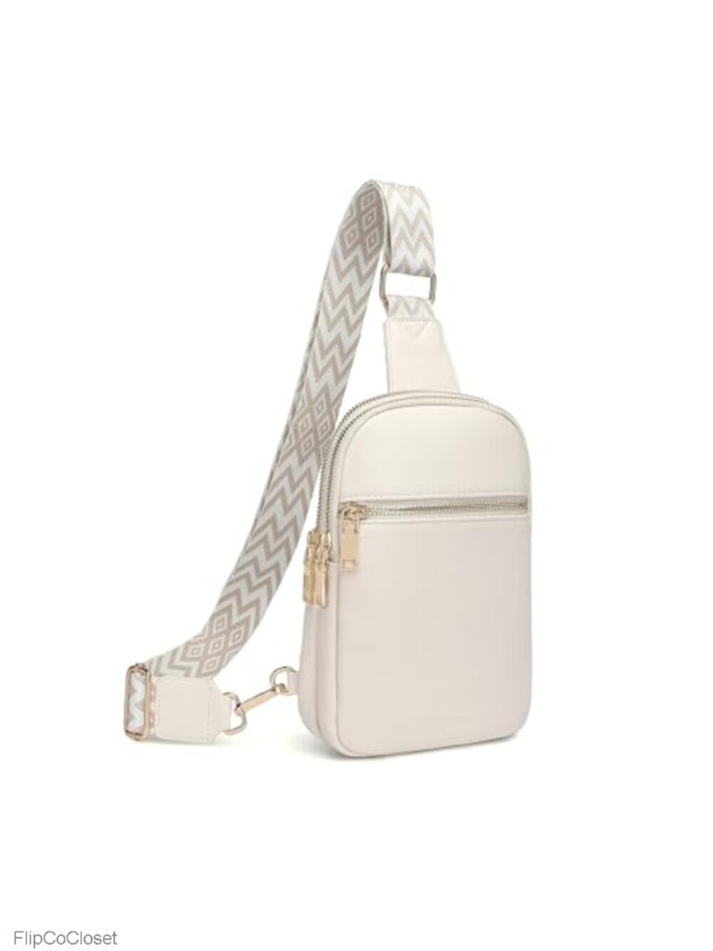 Anti Theft Crossbody Sling Bag Vegan Leather RFID Fanny Pack